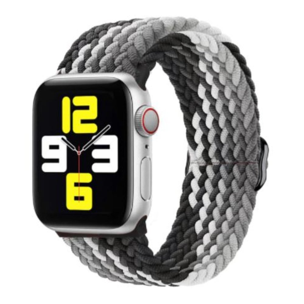 NEW Adjustable Braided Solo Loop For Apple Watch B - Picture 1 of 5